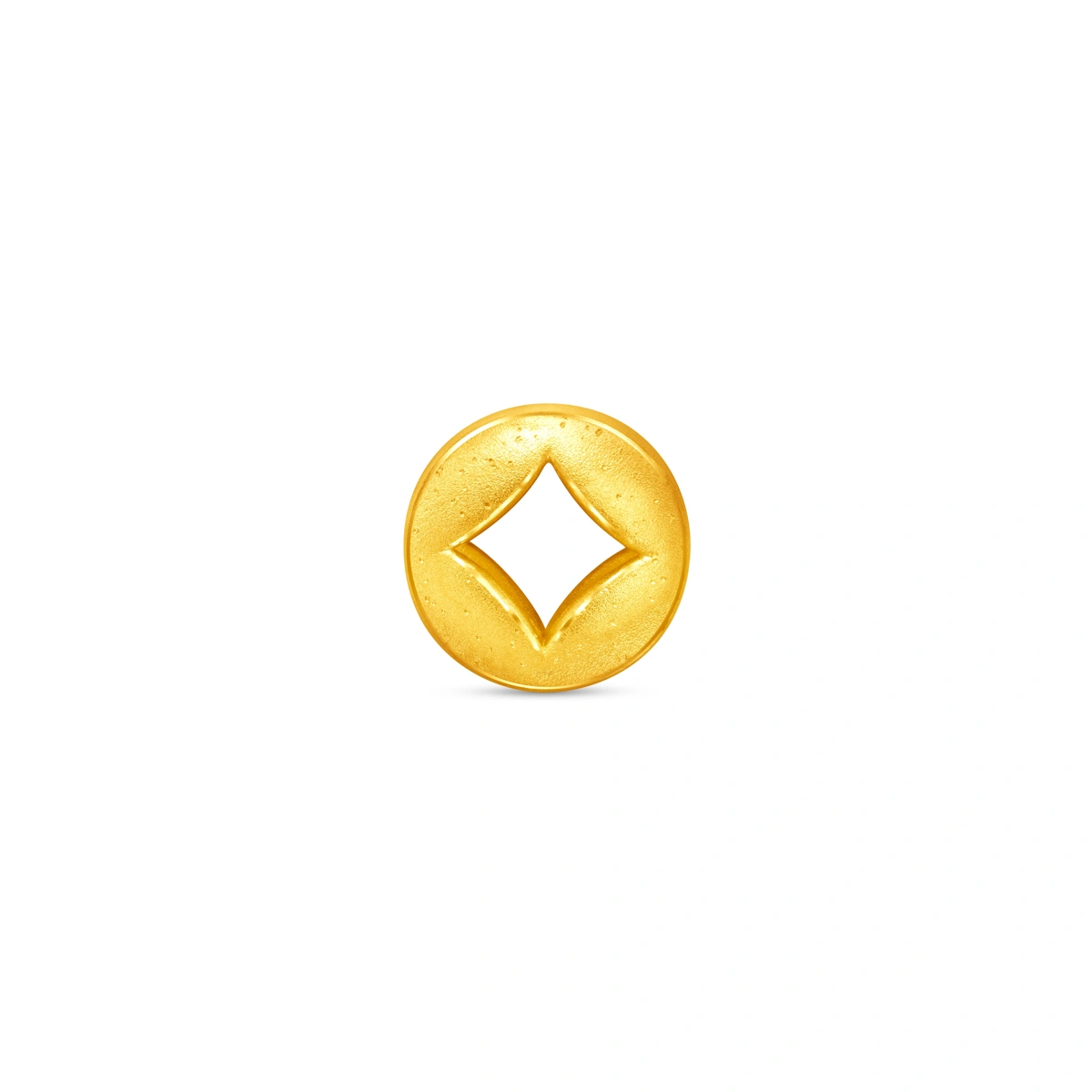 999 Gold charm