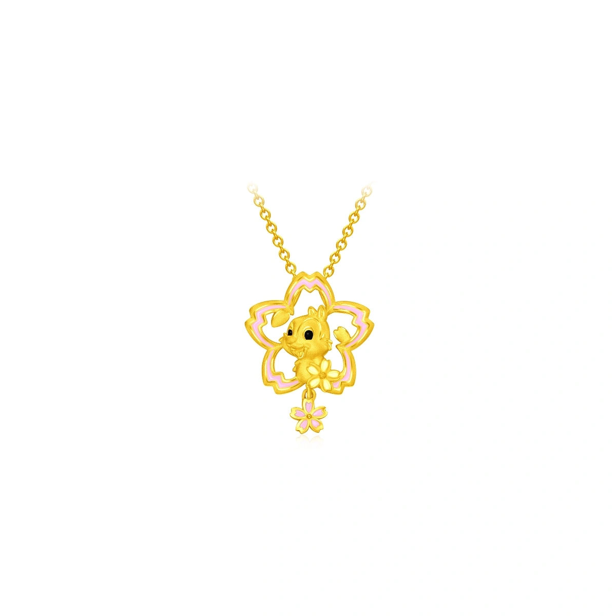 Cherry Blossoms Collection - Chip 999 Gold pendant
