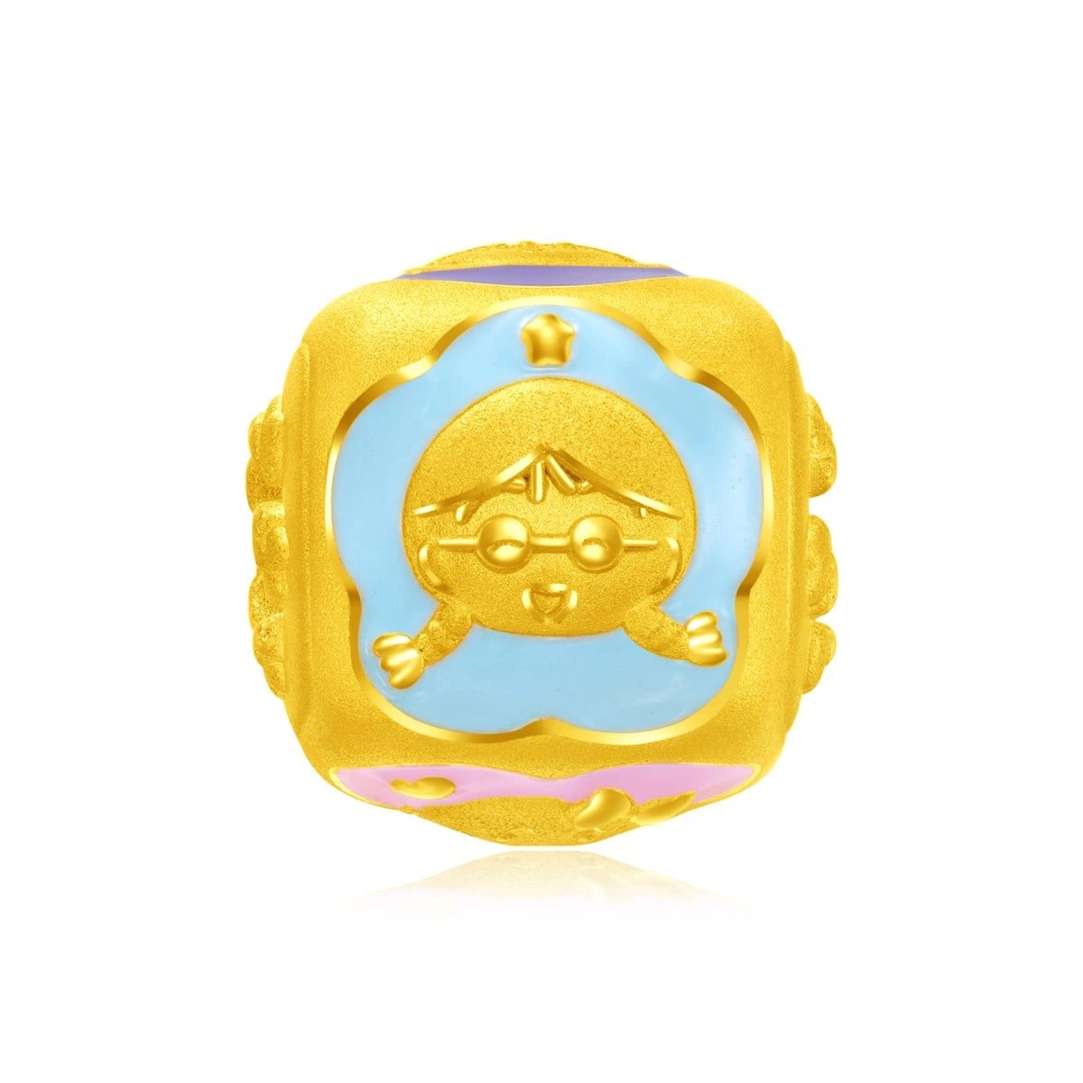 Maruko-Tamae-Hanawa-Nogutisan Dice 999 Gold charm