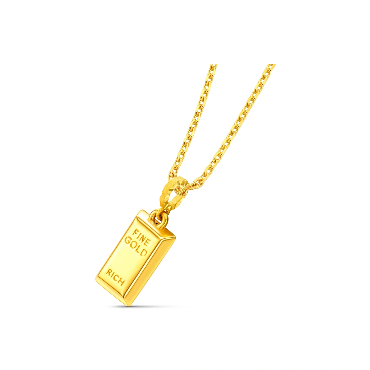 金磚999足金工藝精品串飾