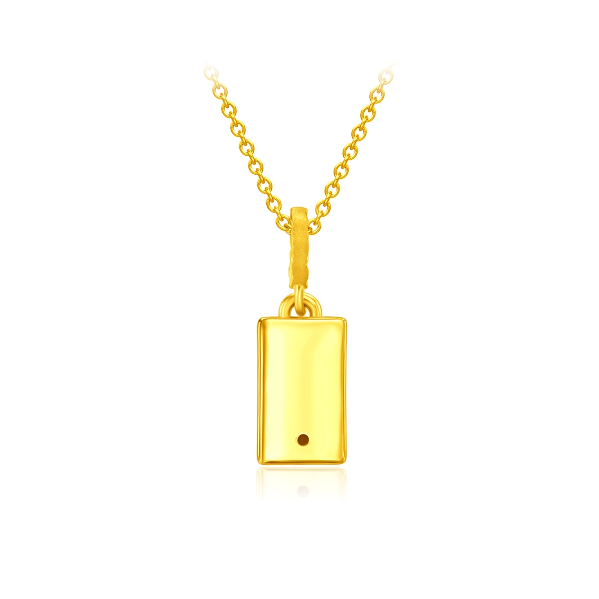 Gold Brick (Small) 999 Gold charm