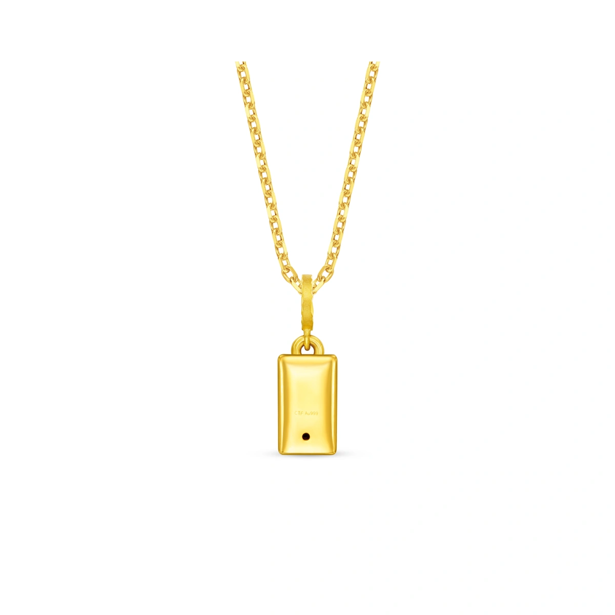 Gold Brick (Small) 999 Gold charm