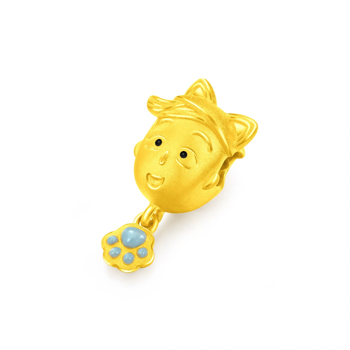 花輪貓貓999足金工藝精品串飾