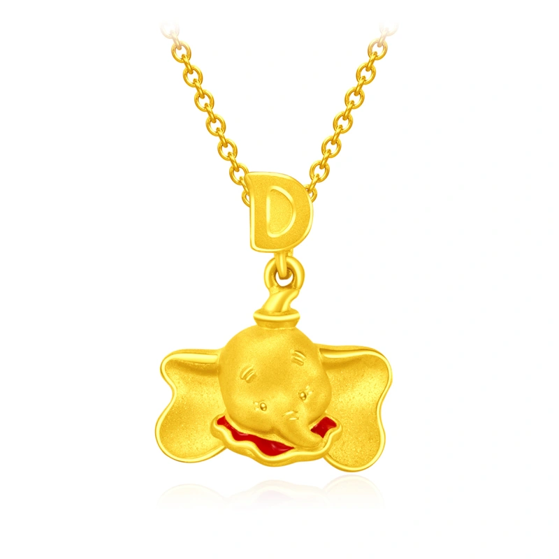 Dumbo 999 Gold pendant