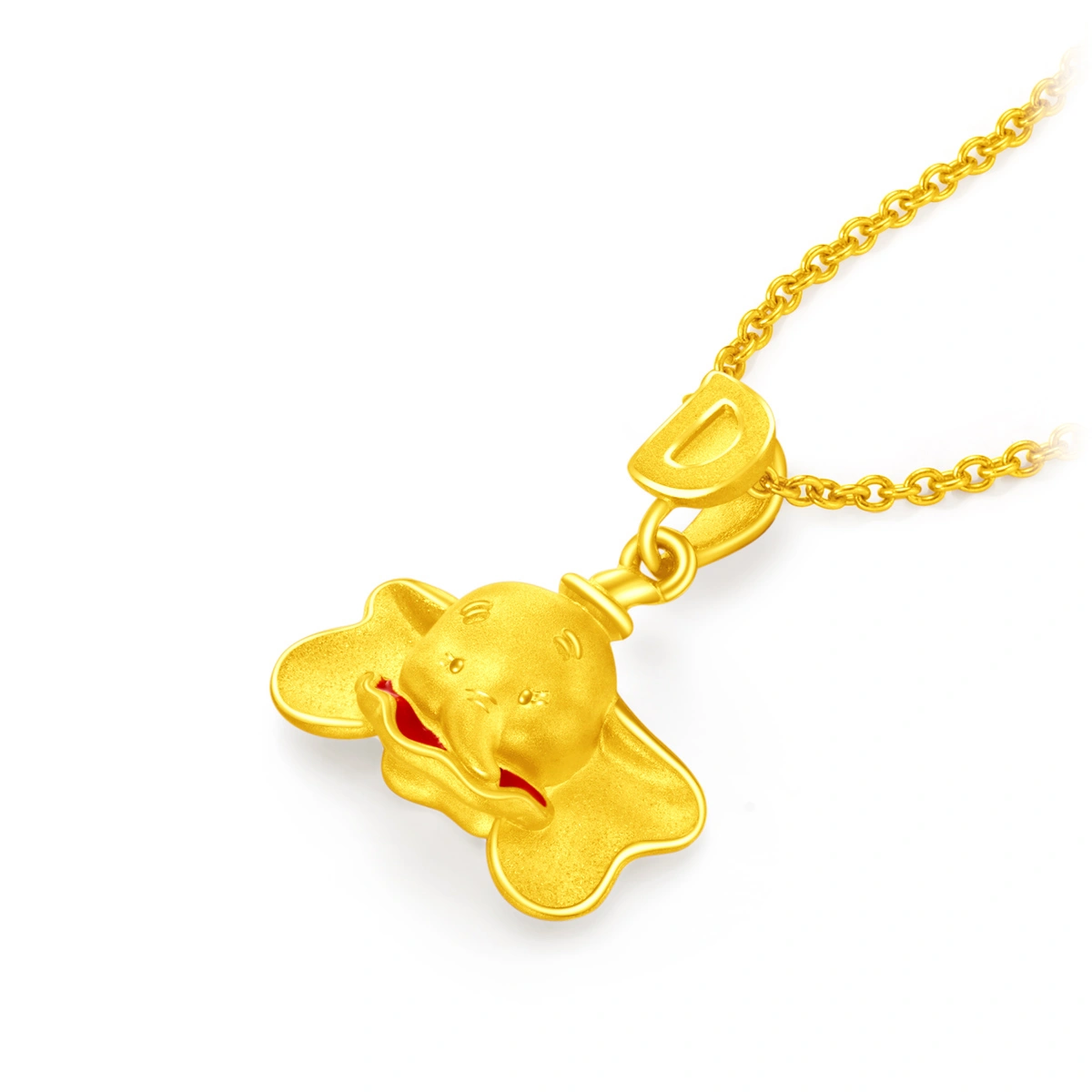 Dumbo 999 Gold pendant