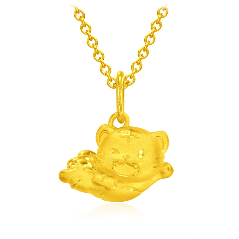 999 Gold pendant