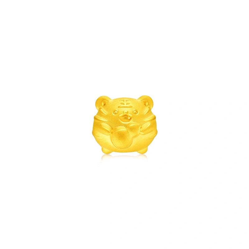 抱葫蘆虎999足金工藝精品串飾