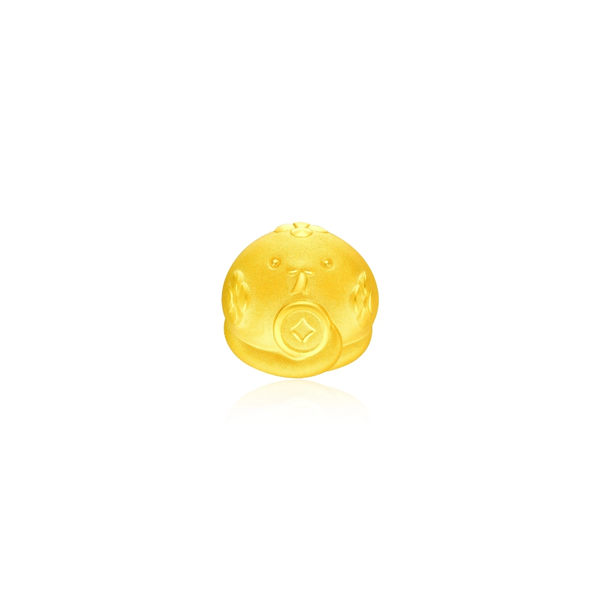 999 Gold charm