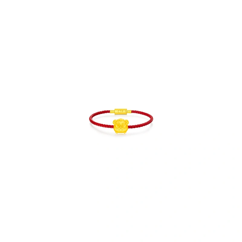 999 Gold charm