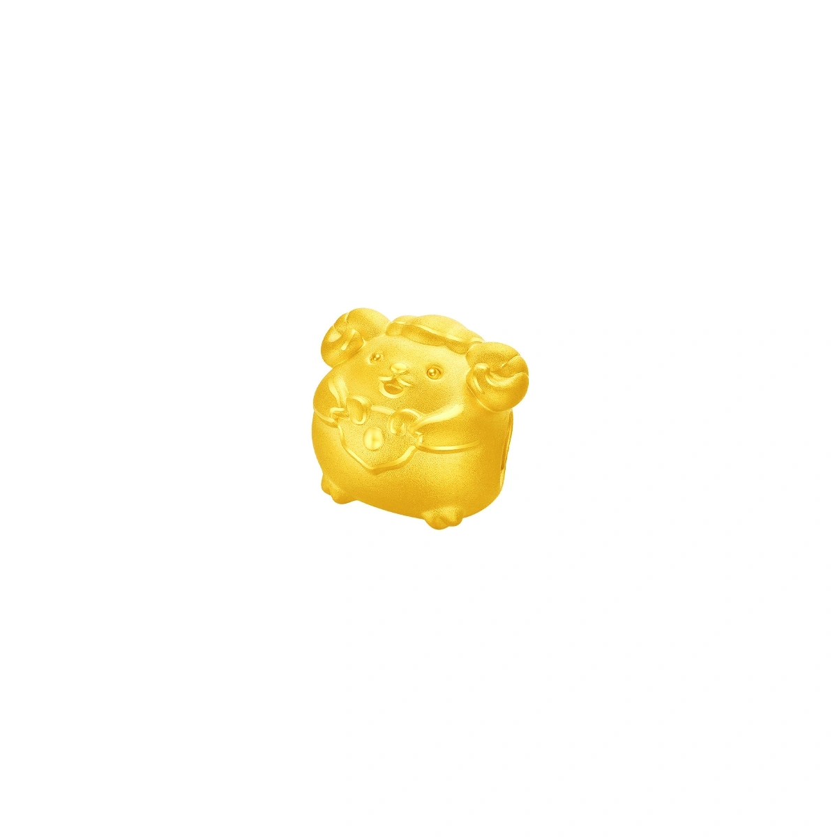 999 Gold charm