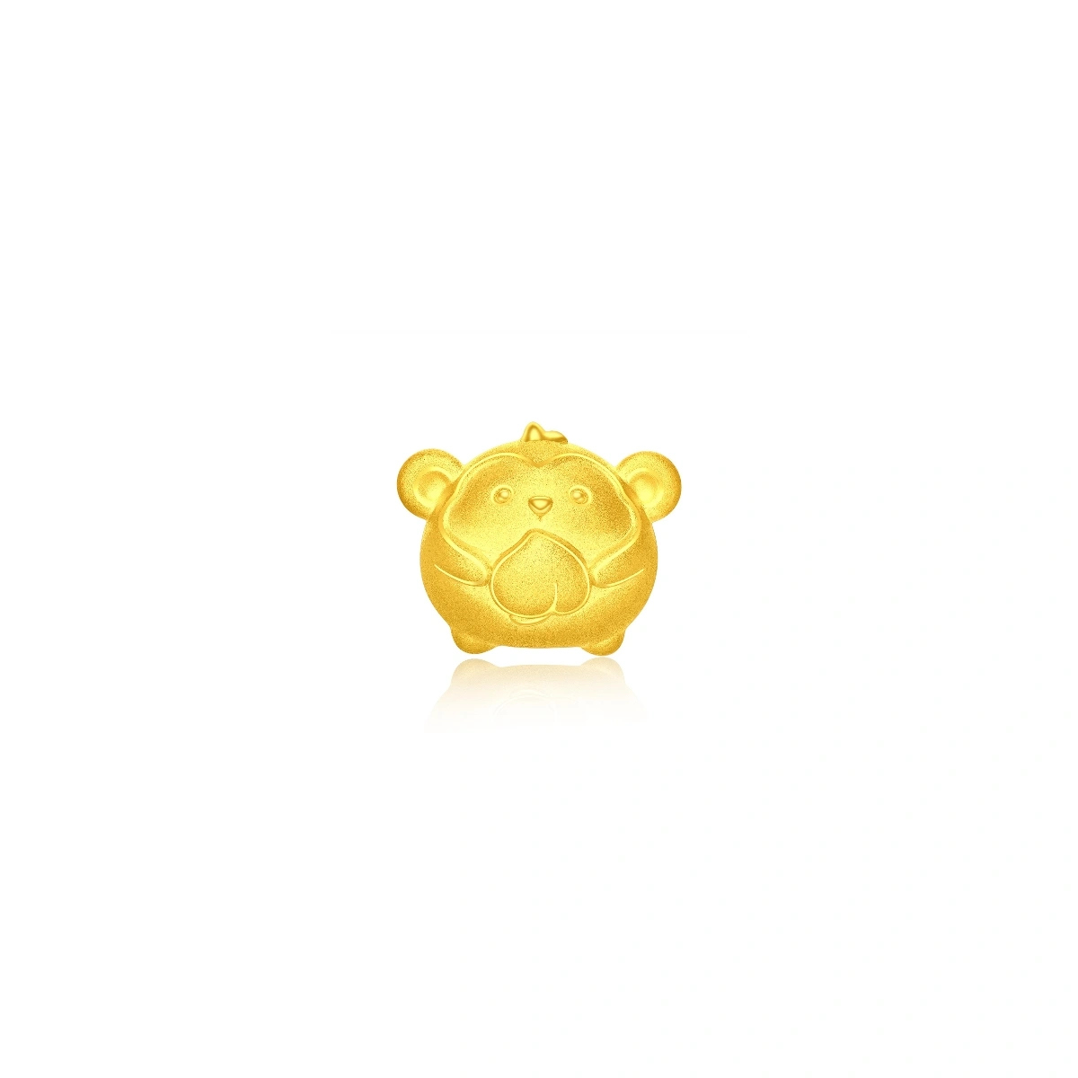 999 Gold charm