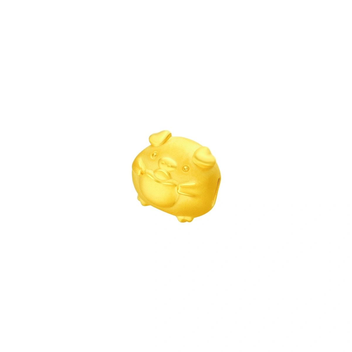 999 Gold charm
