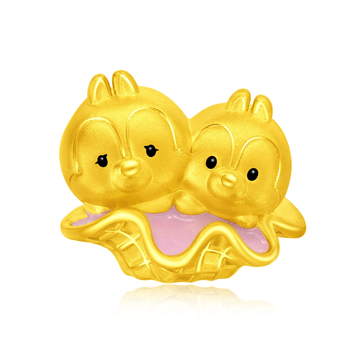 Foodie Collection - Chip & Dale 999 Gold charm