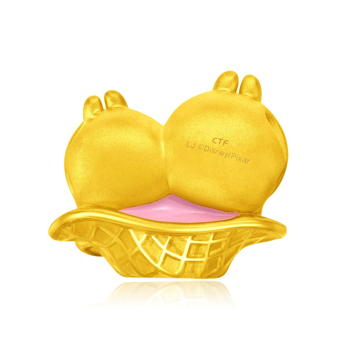 Foodie Collection - Chip & Dale 999 Gold charm