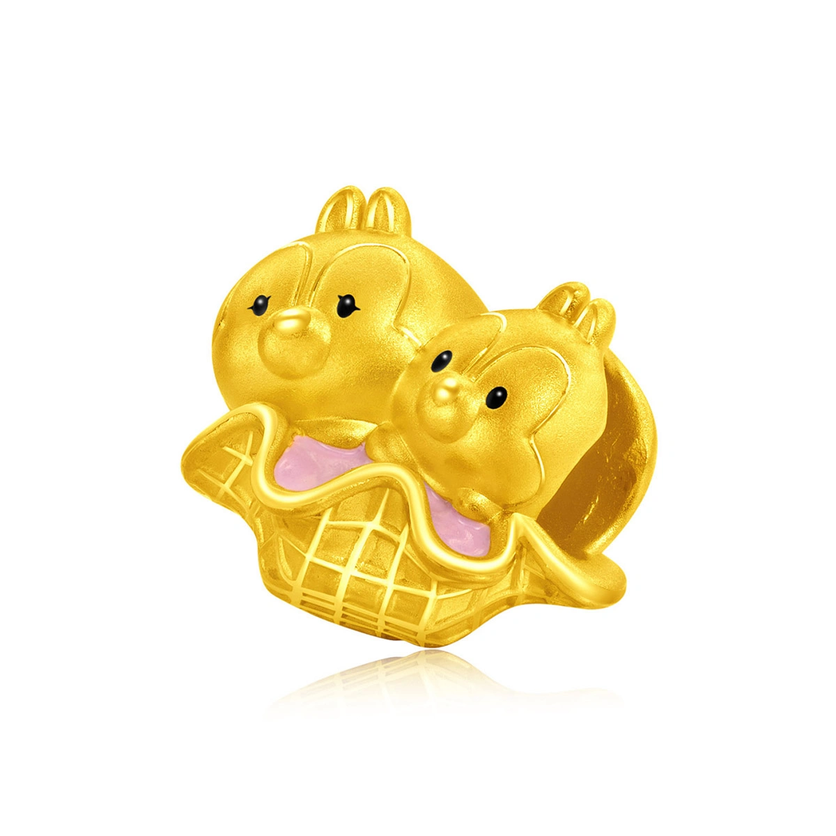 Foodie Collection - Chip & Dale 999 Gold charm