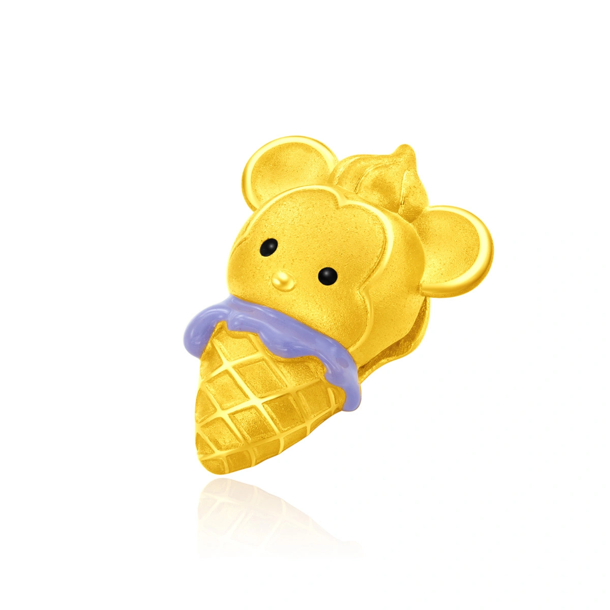 Ice-Cream Collection - Mickey Mouse 999 Gold charm