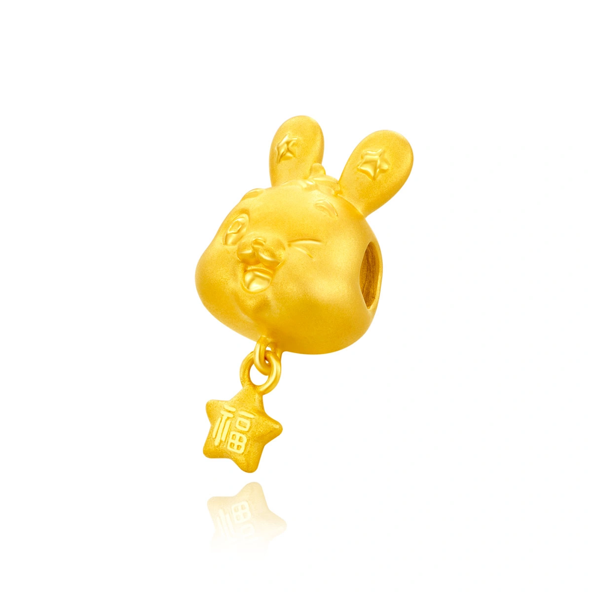 999 Gold charm