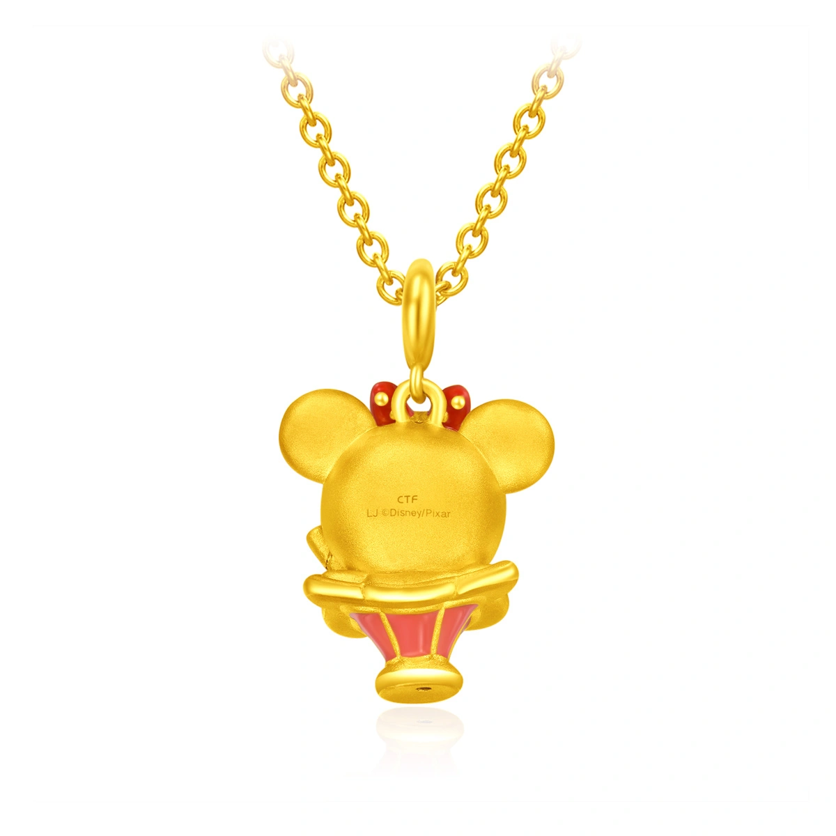 Ice-Cream Collection - Minnie Mouse 999 Gold charm