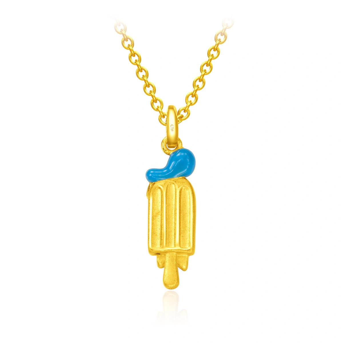 Ice-Cream Collection - Donald Duck 999 Gold pendant