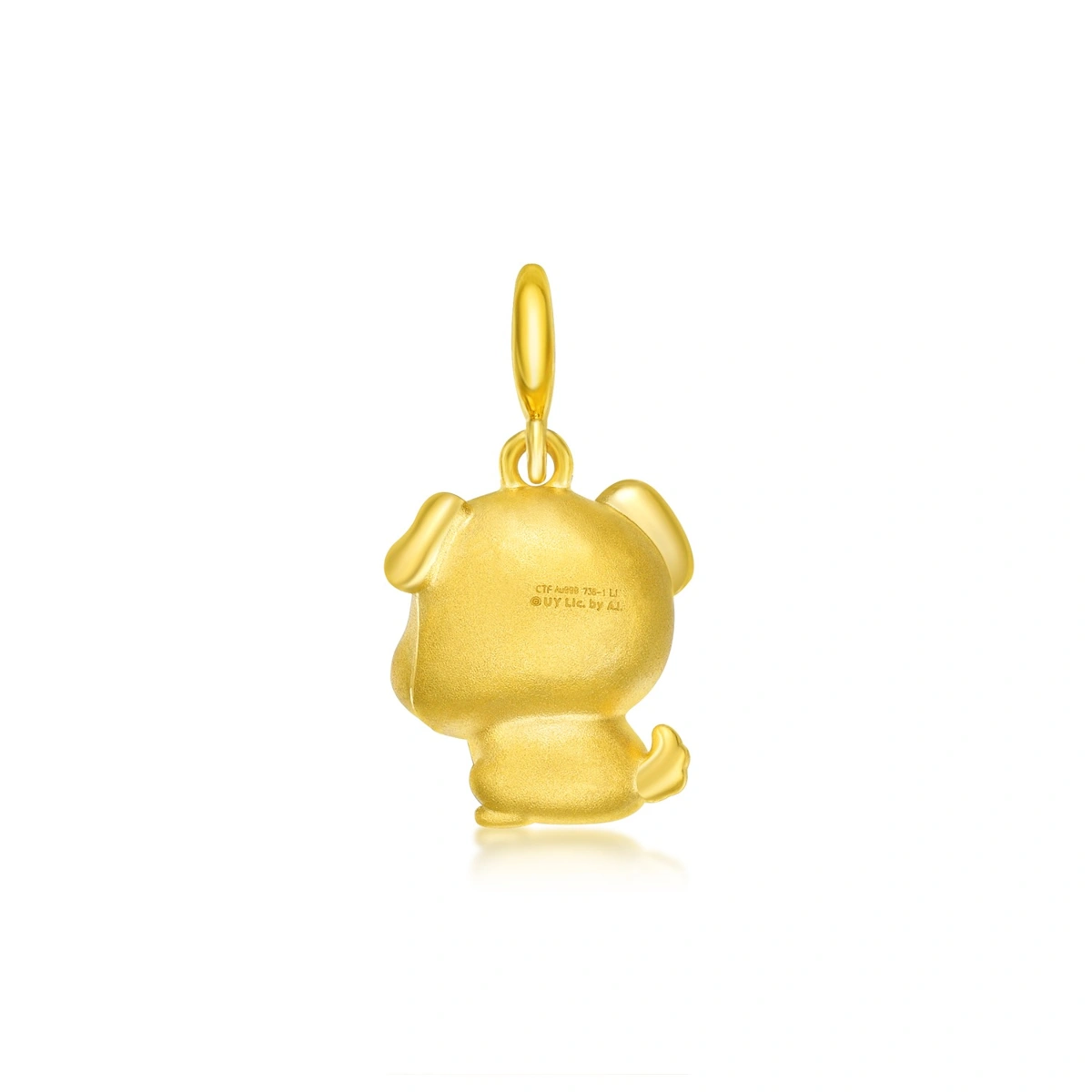 Chinese Zodiac Collection - Year of the Dog 999 Gold charm