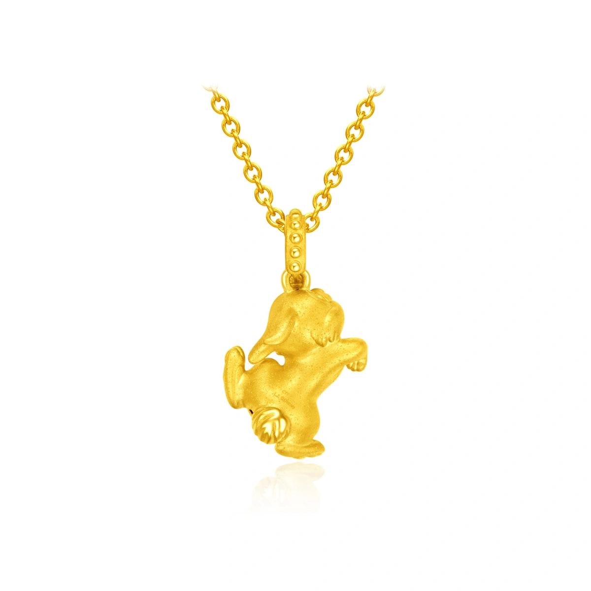 桑普與邦尼兔999足金工藝精品串飾