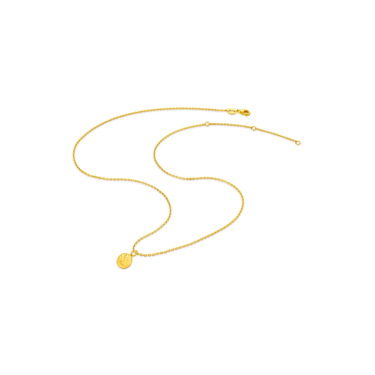 幸運兔奧斯華999足金工藝精品吊墜