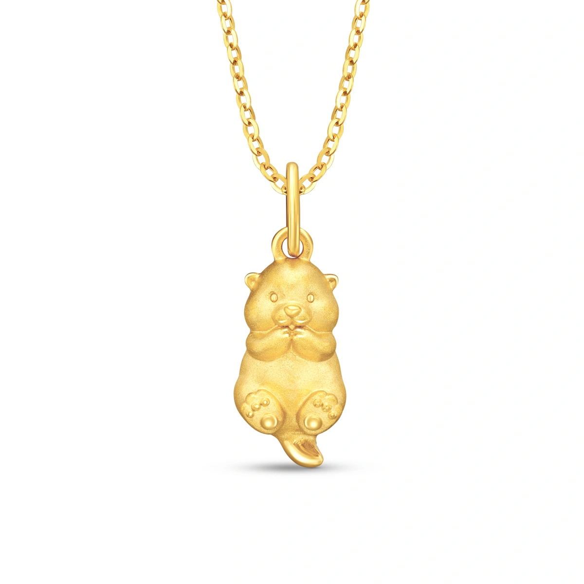 999 Gold pendant