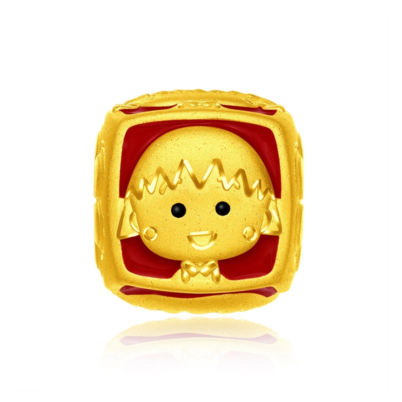 999 Gold charm