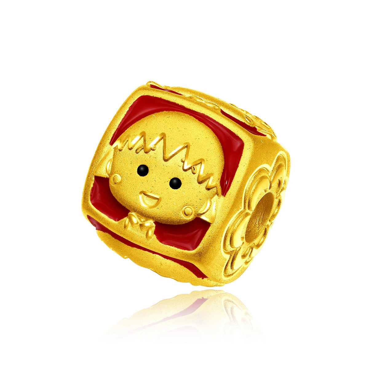 999 Gold charm