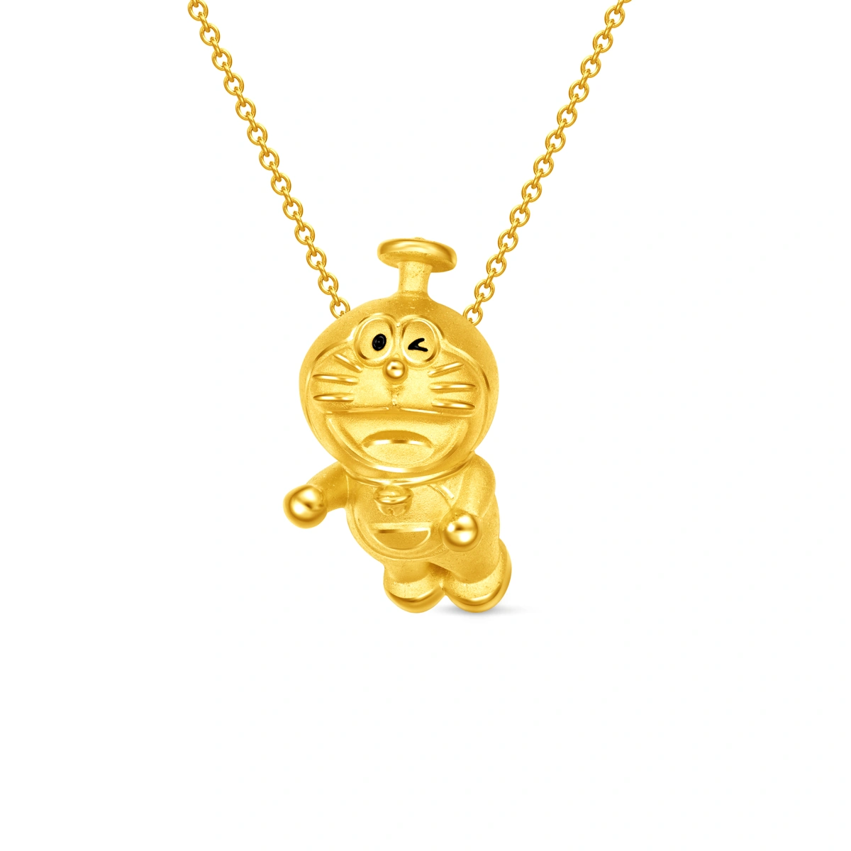 Doraemon 999 Gold pendant
