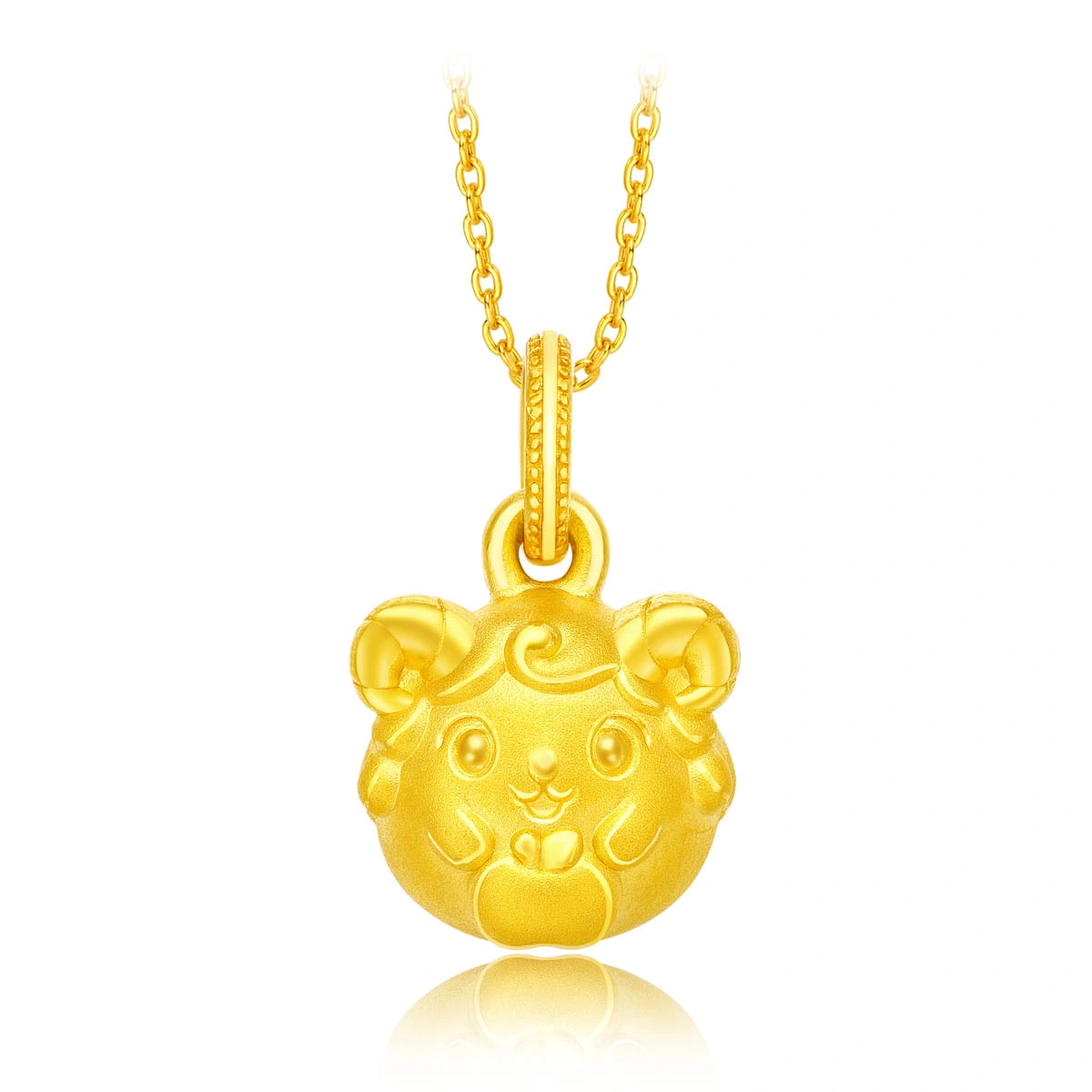 999 Gold charm