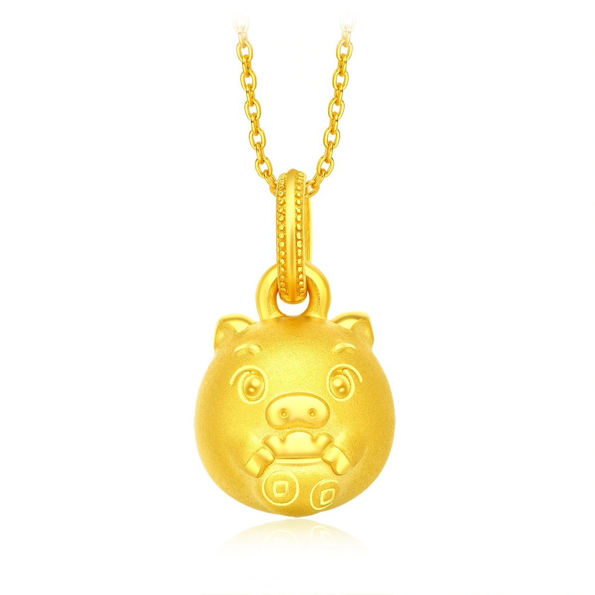 999 Gold charm