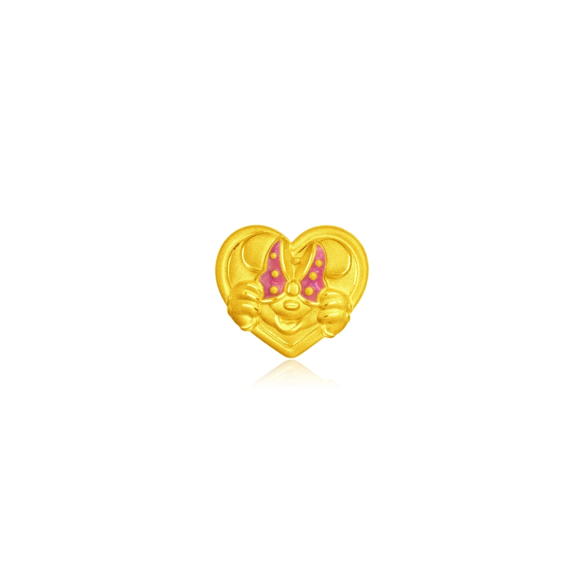 Minnie Mouse 999 Gold charm