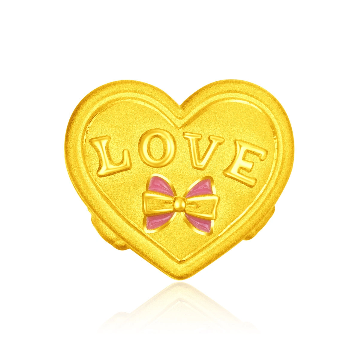Minnie Mouse 999 Gold charm