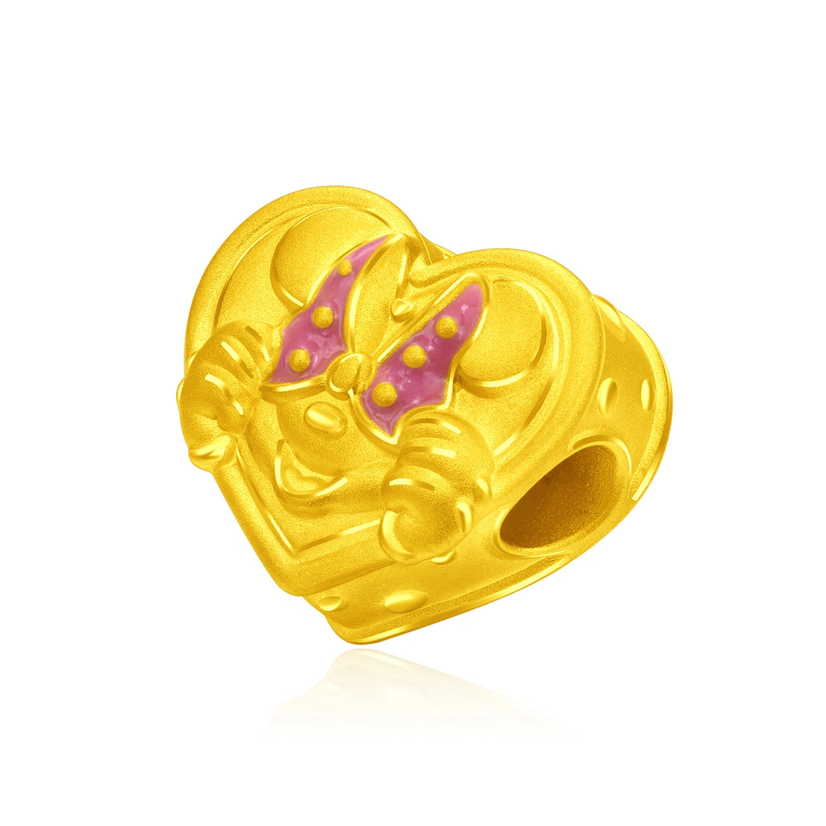 Minnie Mouse 999 Gold charm