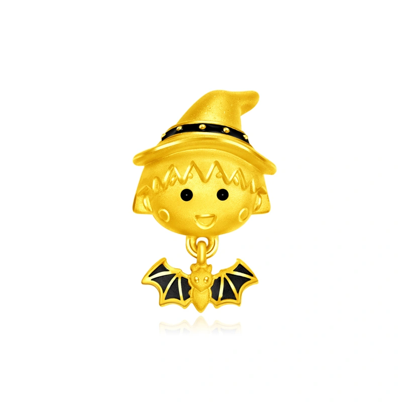 Maruko 999 Gold charm