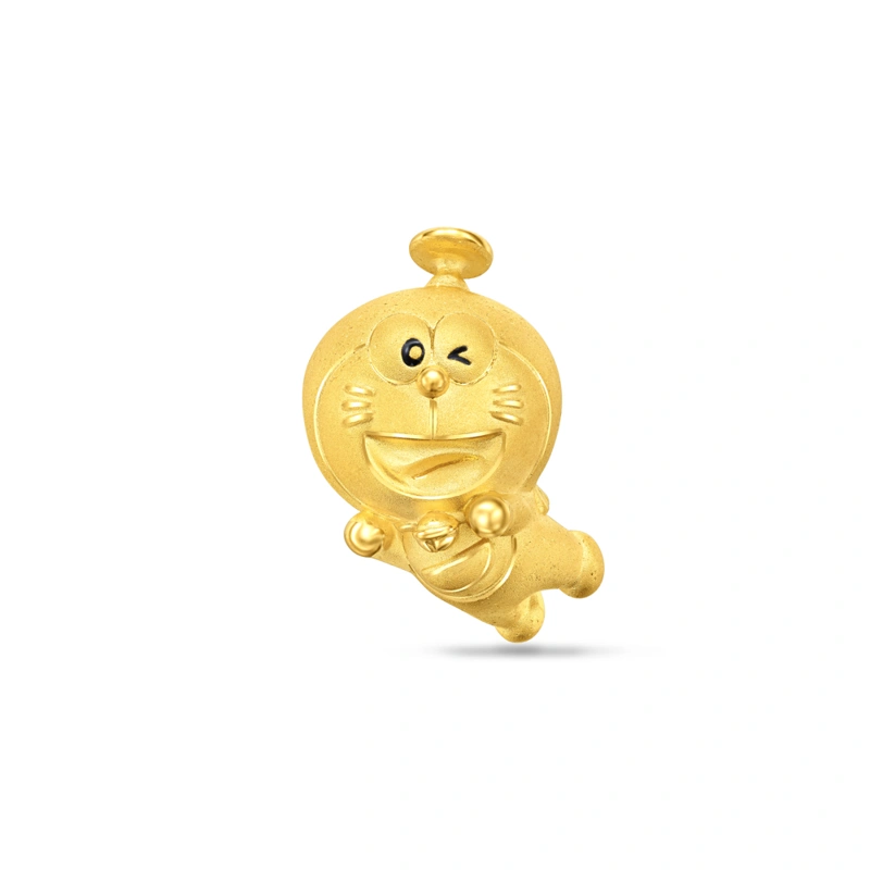 Doraemon 999 Gold pendant Doraemon 999 Gold pendant