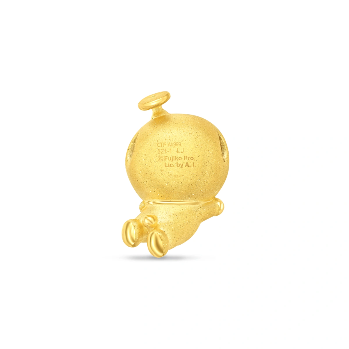 Doraemon 999 Gold pendant