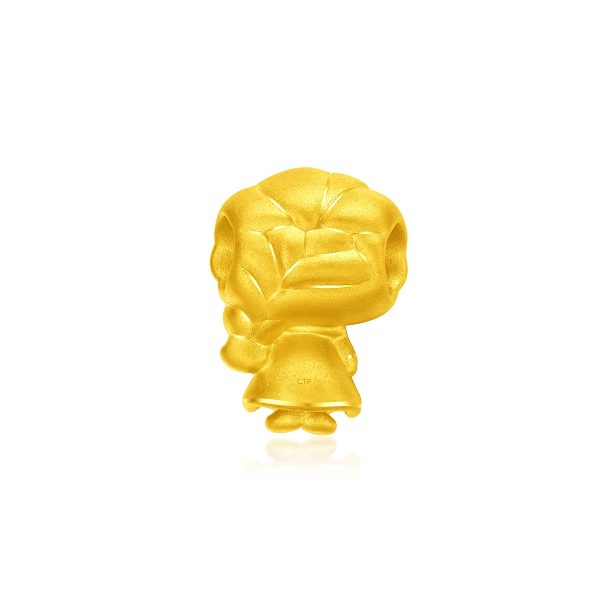 魔雪奇緣系列 - 艾莎公主999足金工藝精品串飾