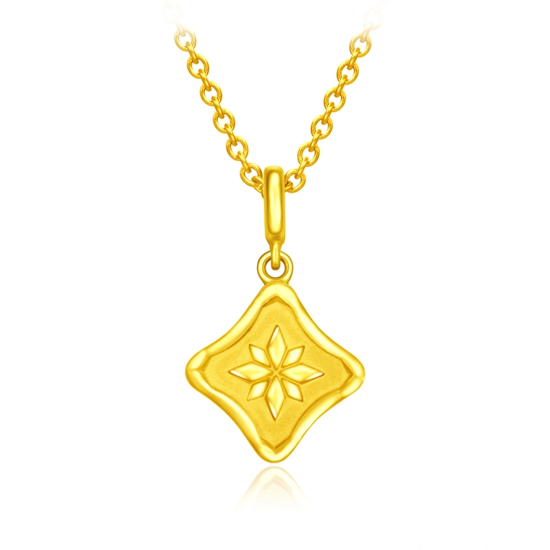 Elsa 999.9 Gold pendant
