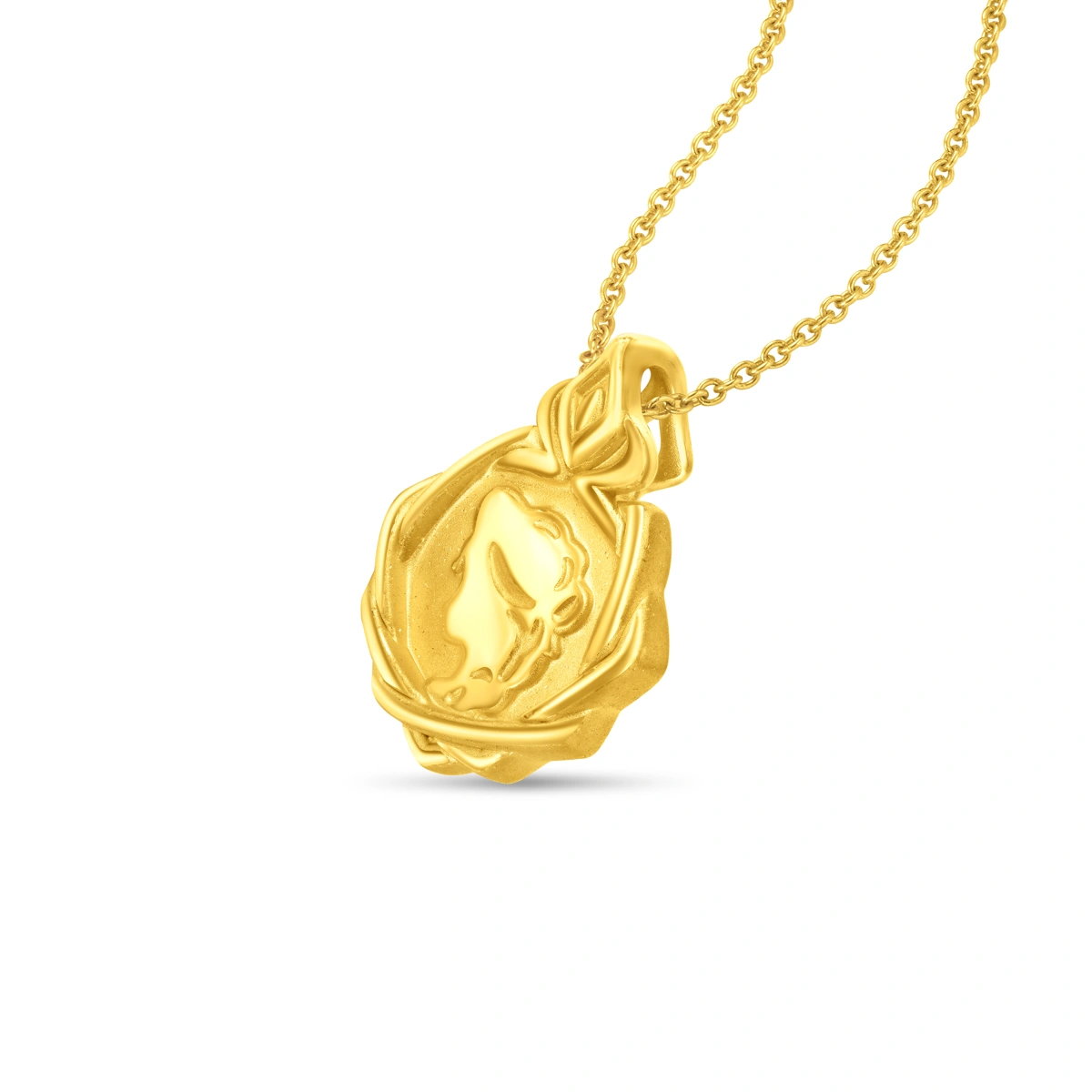 Elsa 999 Gold pendant