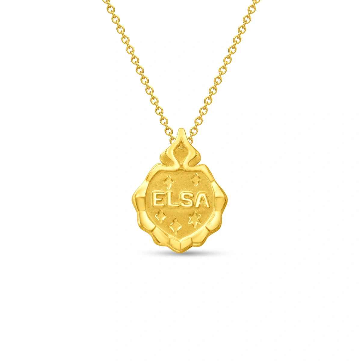 Elsa 999 Gold pendant