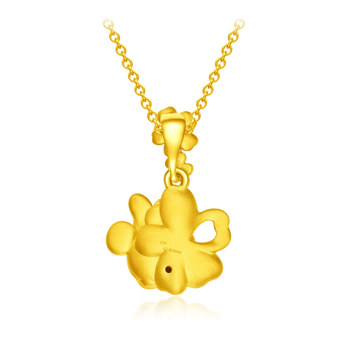 Minnie Mouse 999 Gold pendant