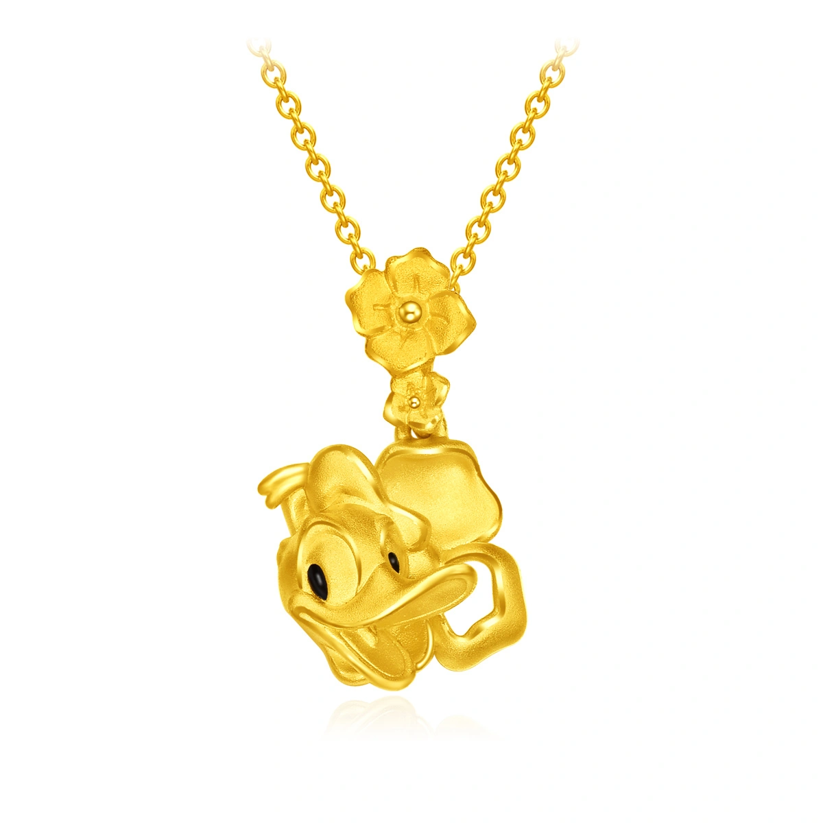 Donald Duck 999 Gold pendant