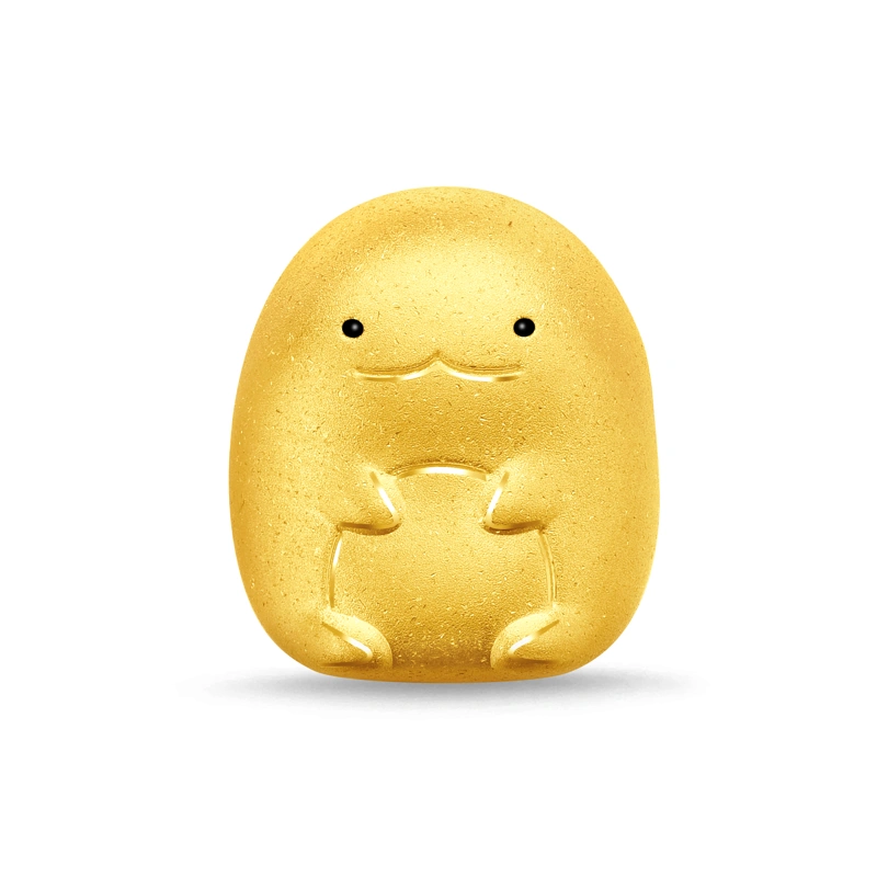 蜥蜴999足金工藝精品串飾