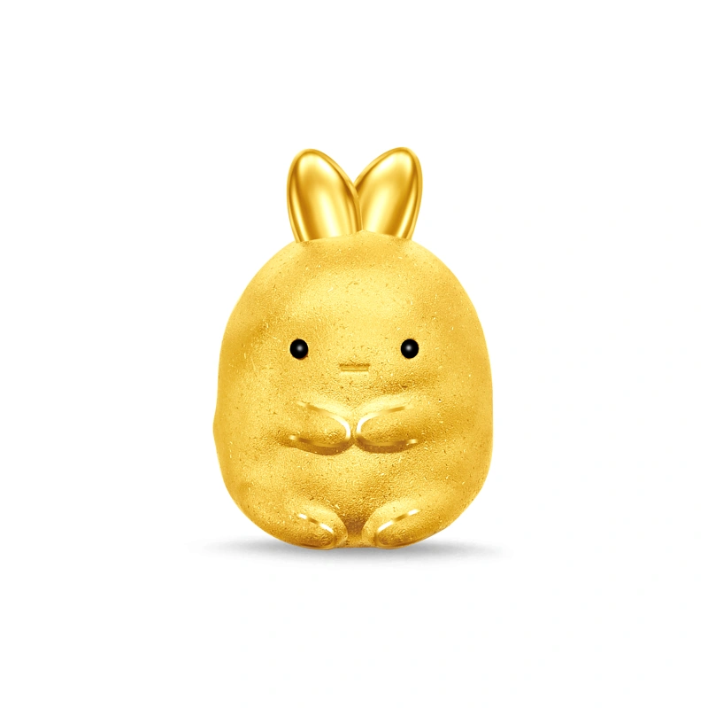 Ebifurai no shippo 999 Gold charm
