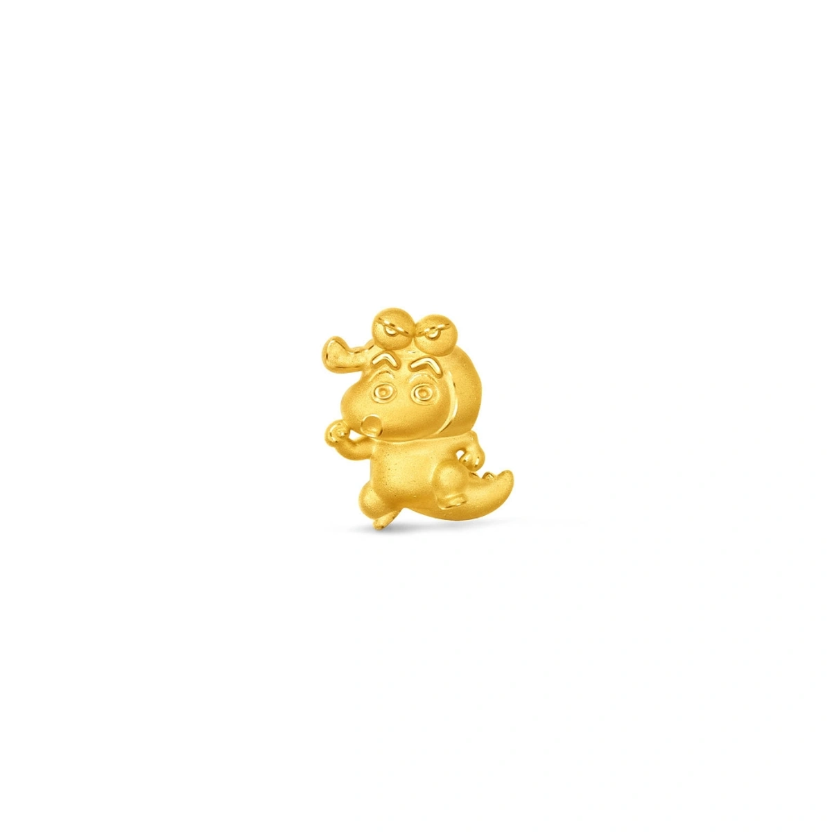 小新鱷魚山造型999足金工藝精品串飾