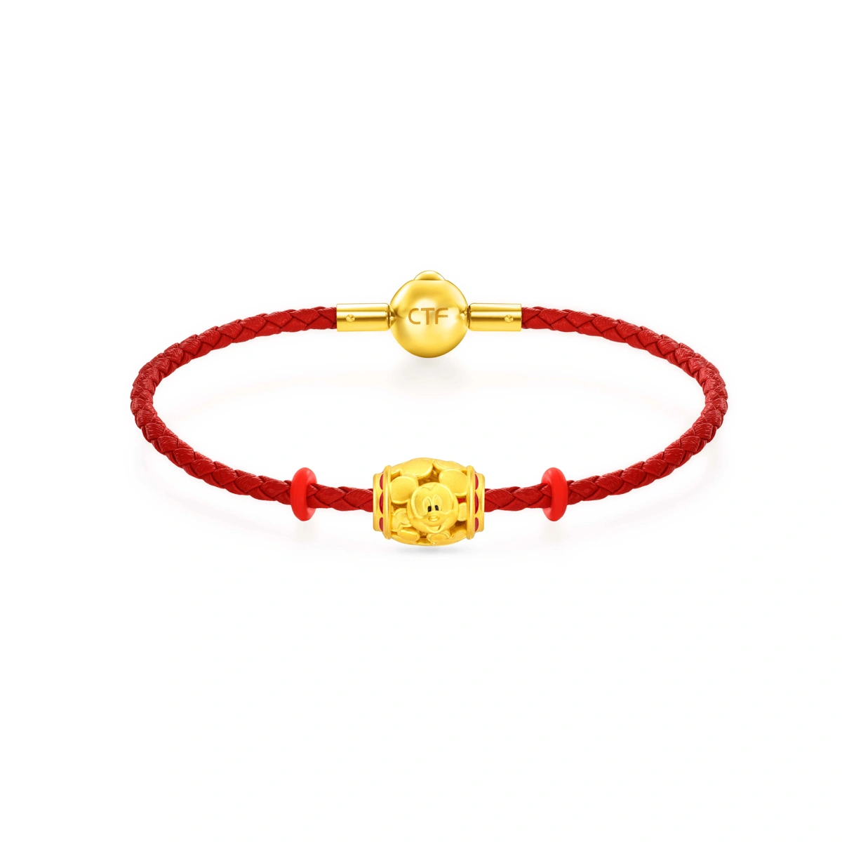 Mickey Mouse 999 Gold charm