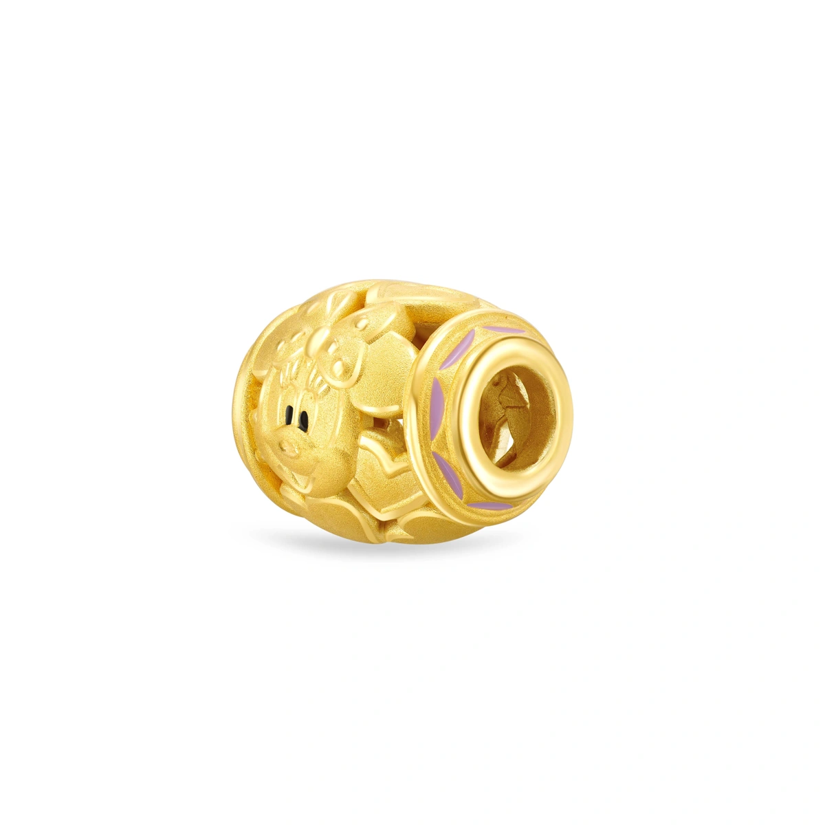 Minnie Mouse 999 Gold charm