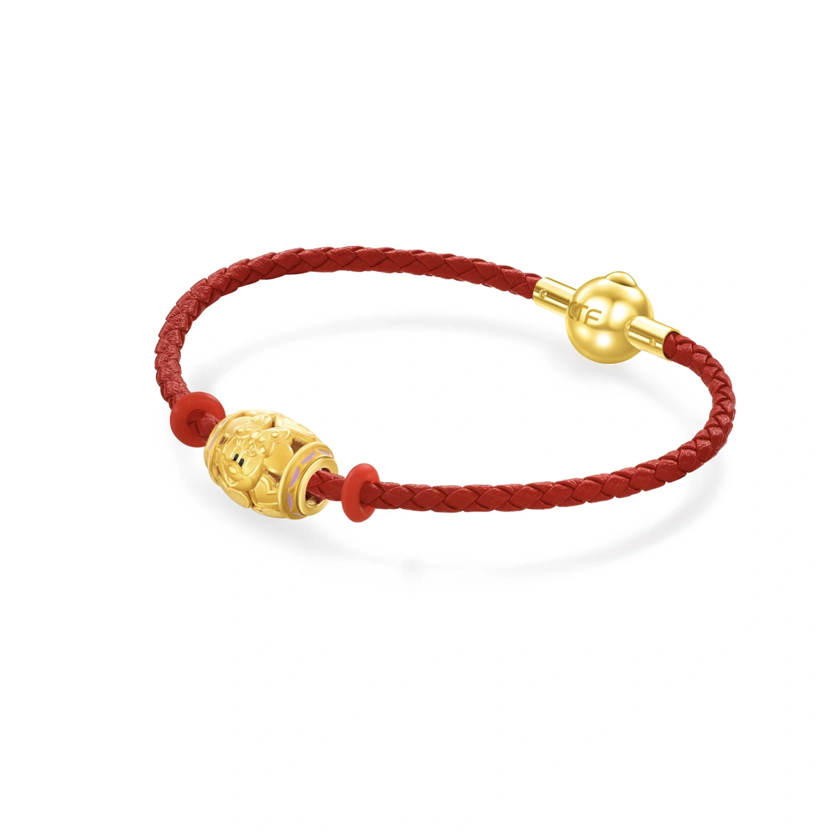 Minnie Mouse 999 Gold charm